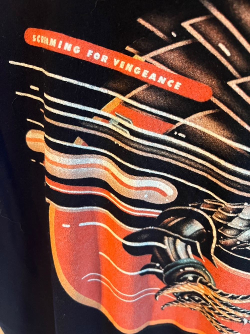 JUDAS PRIEST SCREAMING FOR VENGEANCE BAND TEE BLACK SIZE XL - Picture 4 of 5